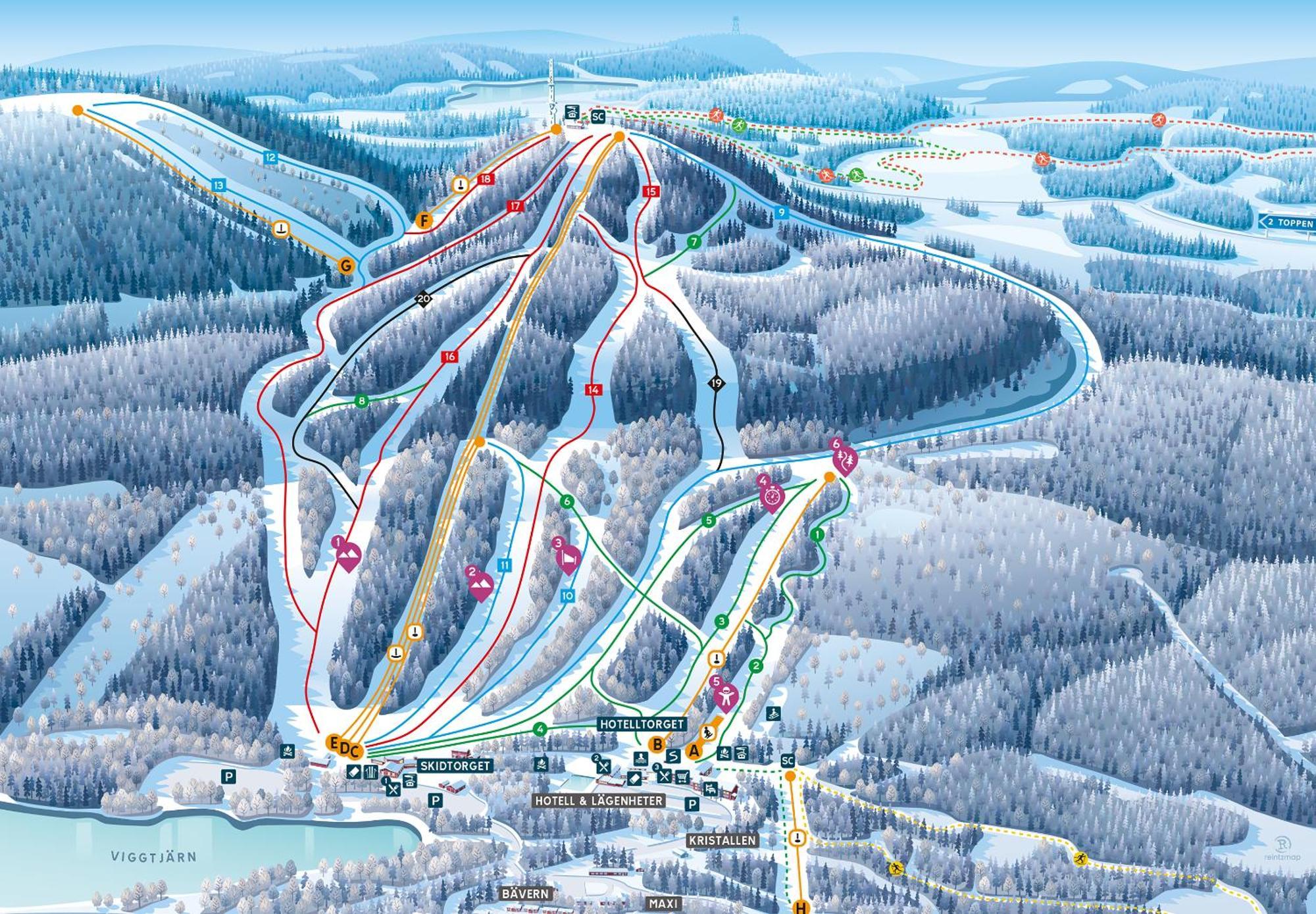 Hassela Ski Resort Extérieur photo