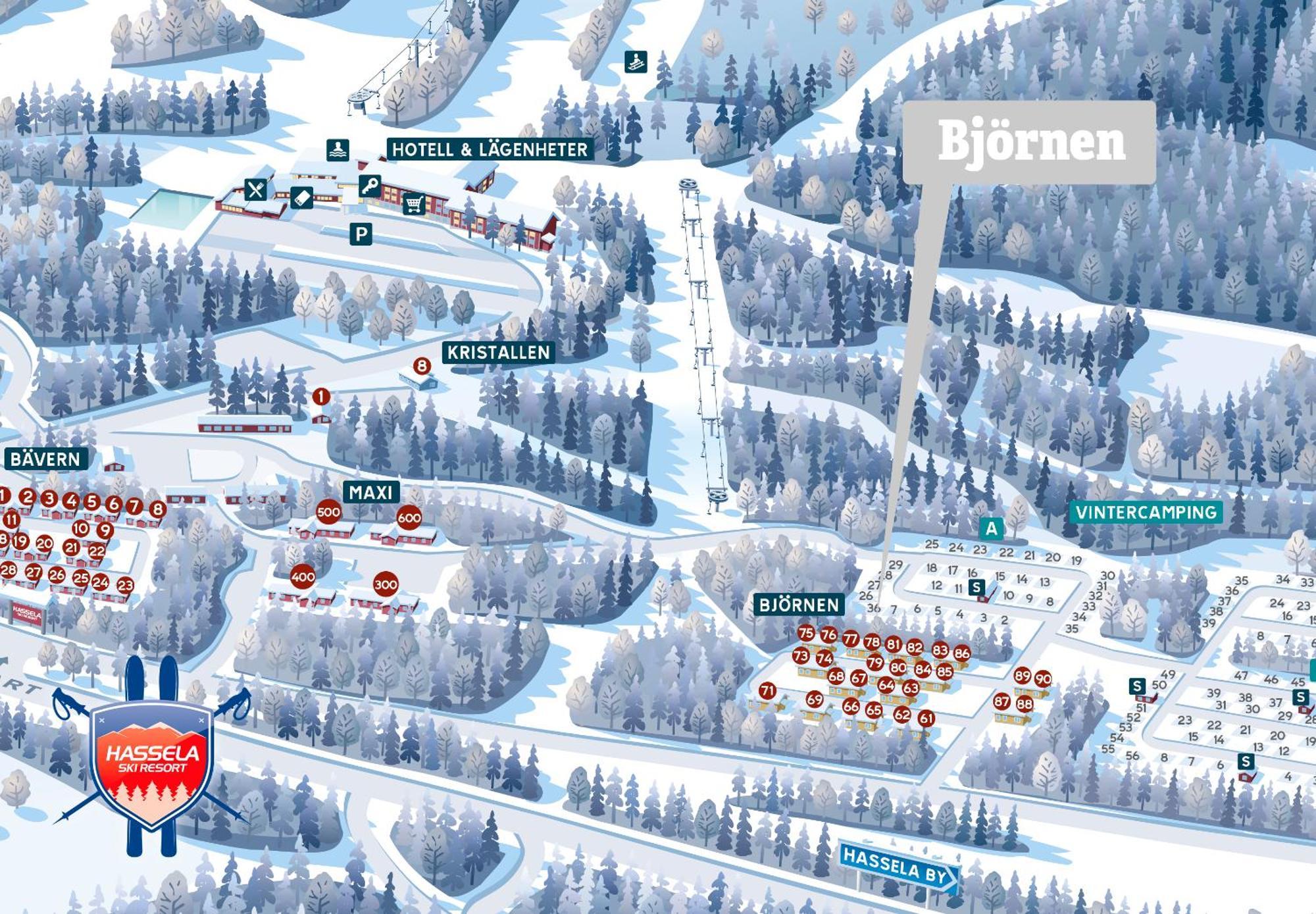 Hassela Ski Resort Extérieur photo