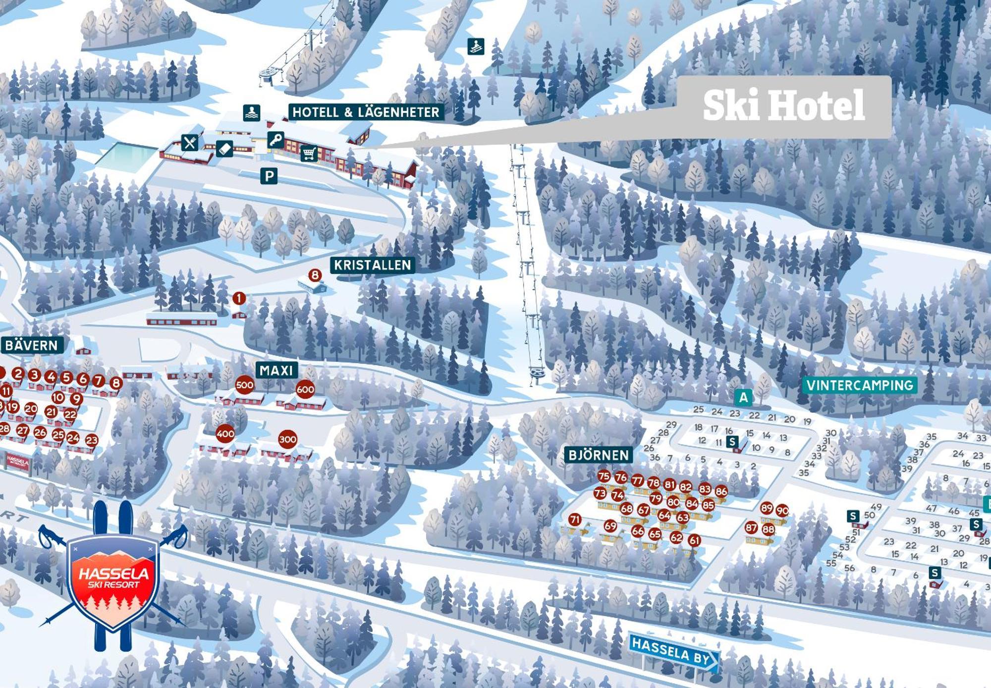 Hassela Ski Resort Extérieur photo